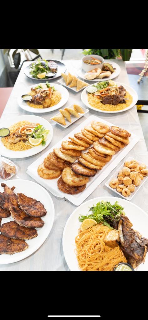 Hamar Weyne signature Somali feast spread